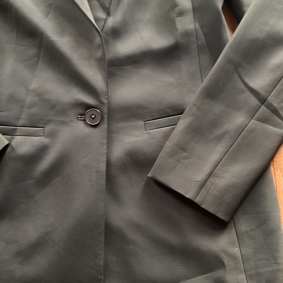 Dark Green Blazer - Picture 3 of 4